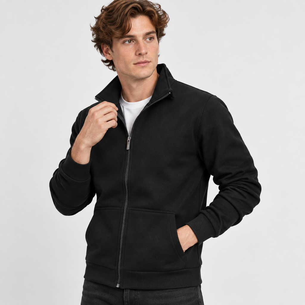 Men’s Athletic Jacket Polyester Casual Fall Winter Coat