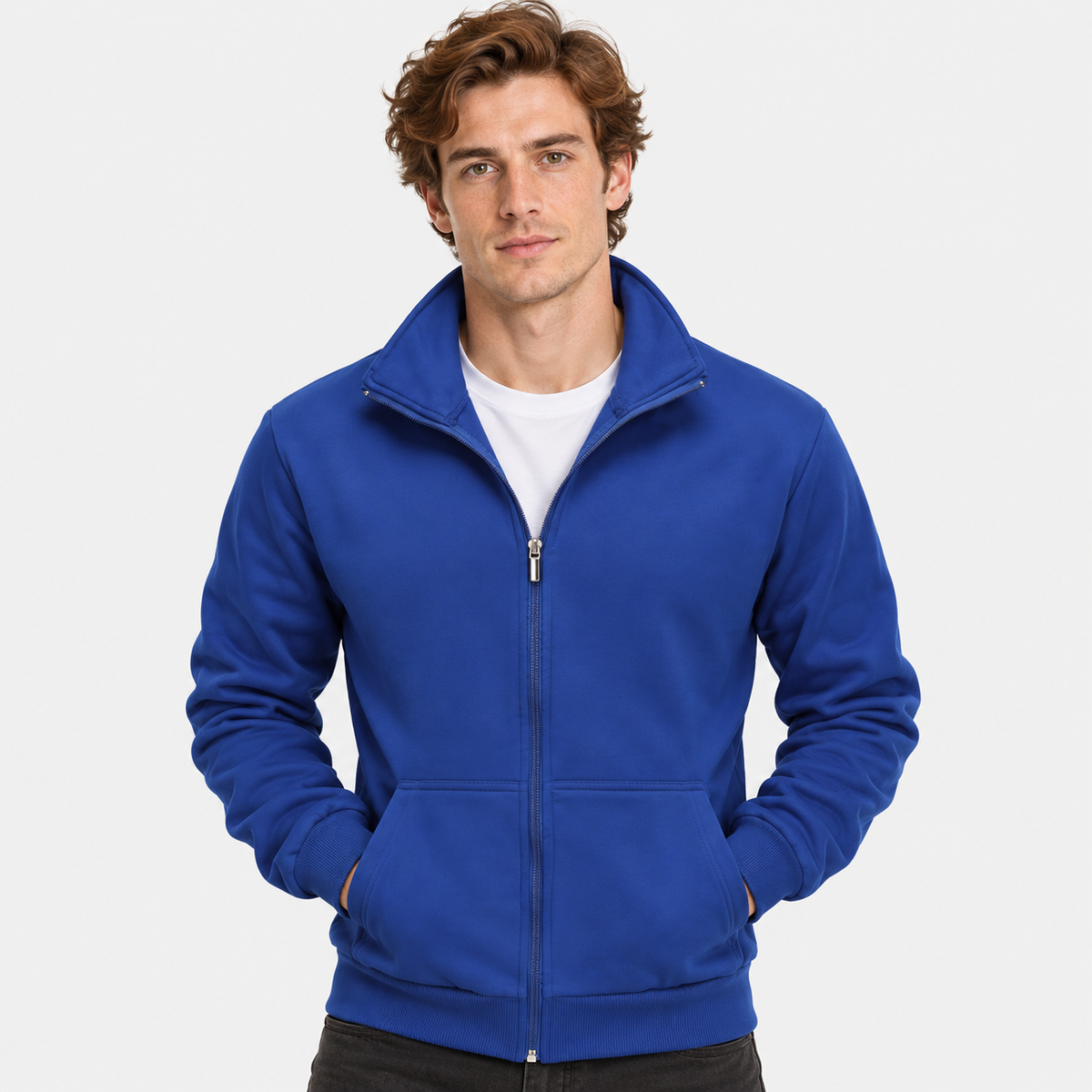 Men’s Athletic Jacket Polyester Casual Fall Winter Coat